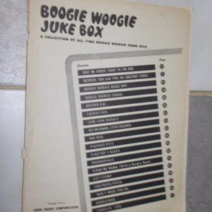 Vintage Boogie Woogie Juke Box music